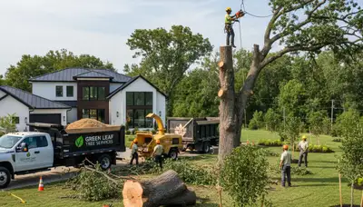 Professional landscaping and tree removal service in Chicago, IL by Chop Chop Tree experts