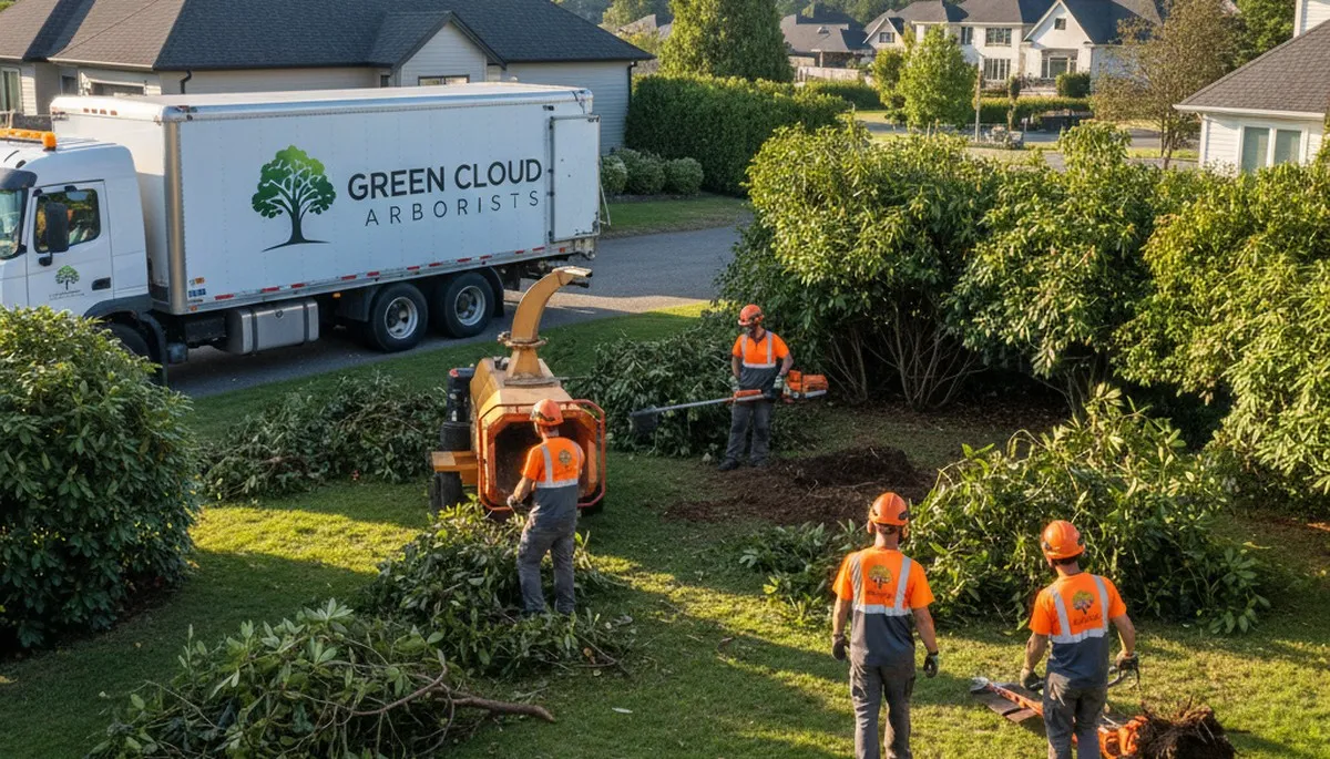 Professional shrub removal service in Chicago, IL by Chop Chop Tree experts
