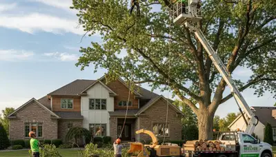 Professional tree removal service in Chicago IL by certified arborists
