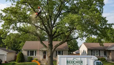 Professional tree removal service in Chicago IL by certified arborists
