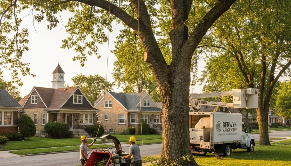 Professional tree removal service in Chicago IL by certified arborists