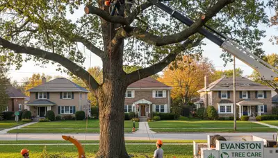 Professional tree removal service in Chicago IL by certified tree experts