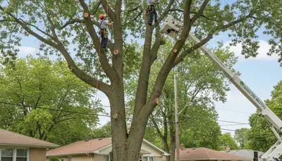 Professional tree removal service in Chicago IL by certified arborists | TreeServicesInChicago.com