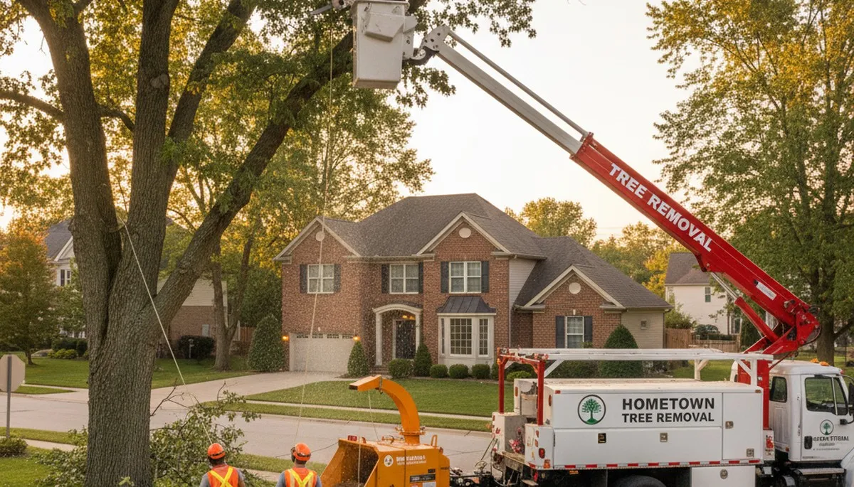 Professional tree removal service in Chicago IL by certified arborists
