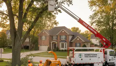 Professional tree removal service in Chicago IL by certified arborists