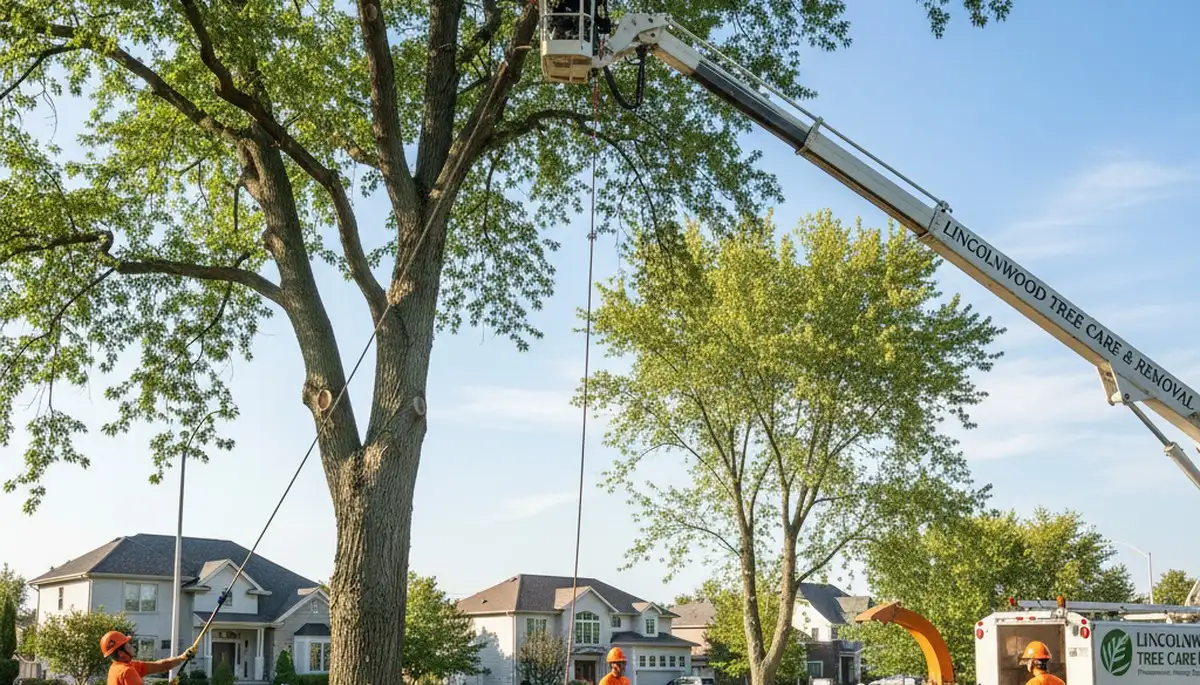 Professional tree removal service in Chicago IL by certified arborists | treeservicesinchicago.com