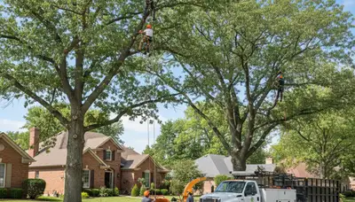 Professional tree removal service in Chicago IL by certified arborists