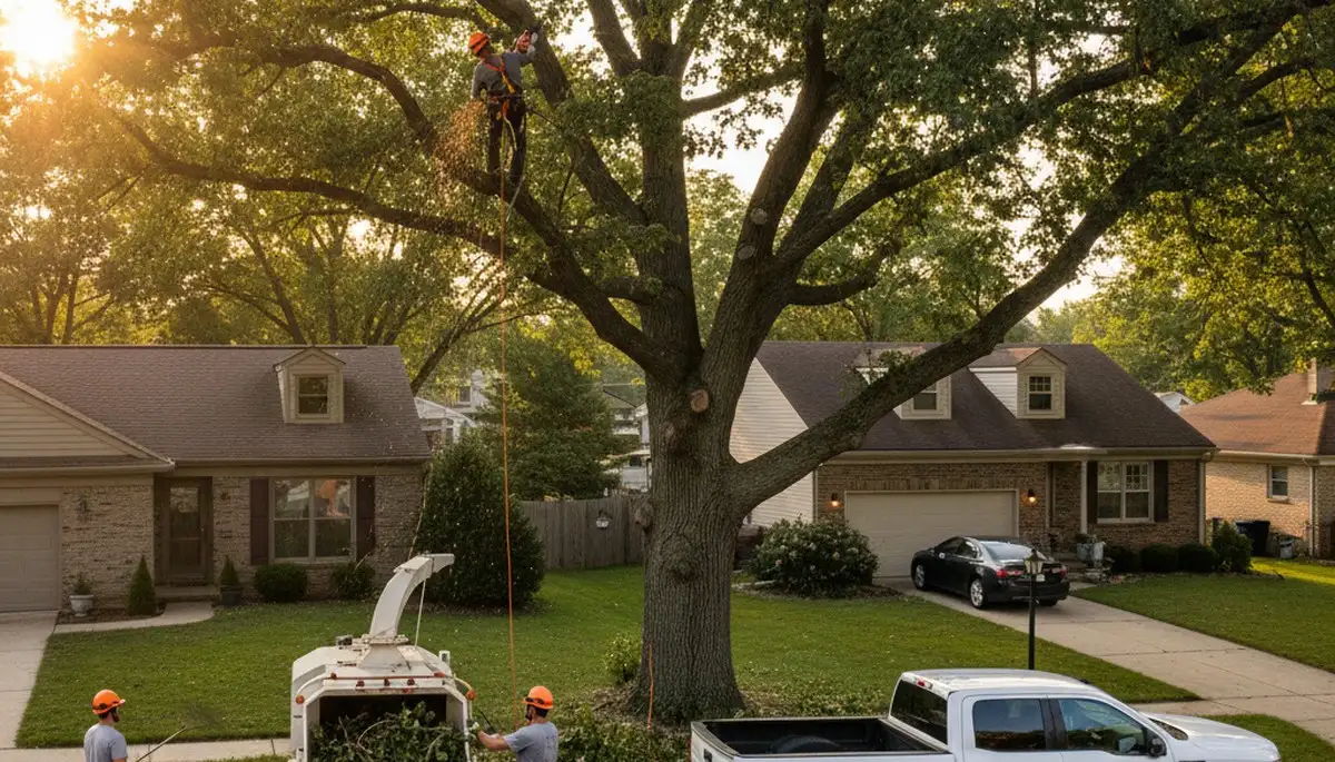 Professional tree removal service in Chicago IL by certified arborists