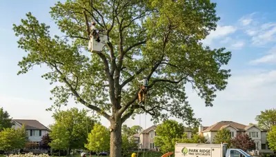 Professional tree removal service in Chicago IL by certified arborists