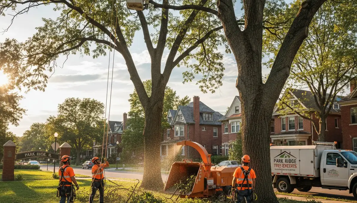 Professional tree removal service in Chicago IL by certified arborists